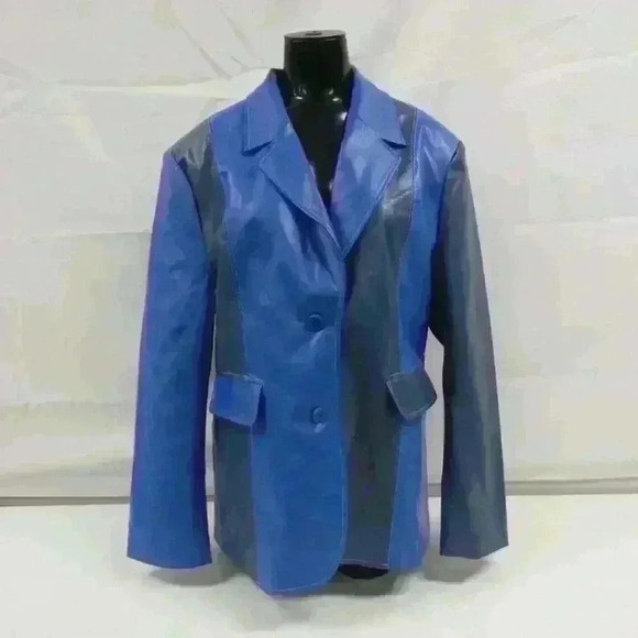 HOSBJERG Hollie Blazer - Striking Blue, Women's Size 8 - Picture 2 of 5